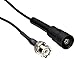 Hanna Instruments HI7855/3 Connection Cable with Screw Cap and BNC Connector, 3mm Diameter x 3m Length