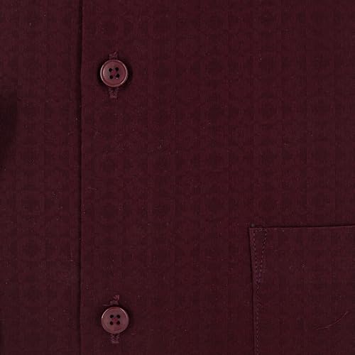 Image of 7-DAYS Premium Men's Formal Shirts - Cotton, Self-Design, Full Sleeve, Regular Fit, with Pocket, Stylish Office Shirts for Men