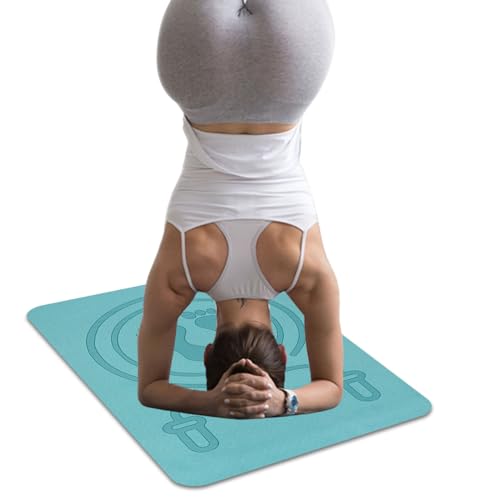 ジャンプロープマット-6mmスキップロープマット|バッファミュートエクササイズパッド|ホームジムのトレーニングフローリング、衝撃吸収フィットネスクッション、床と安全のための滑り止めギア、スキーアンチスキッドトレーニング表面