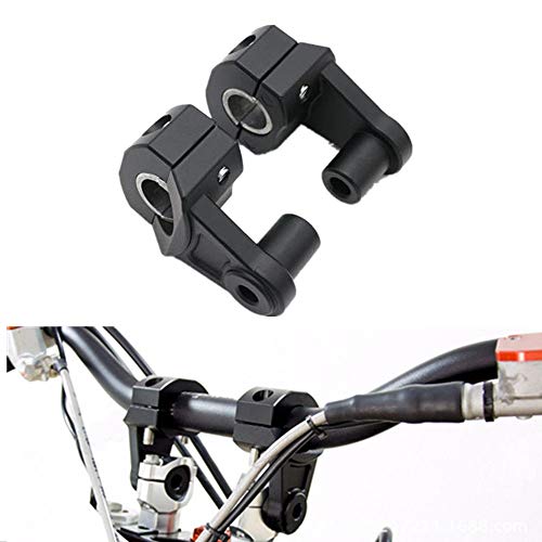 Maso Moto Guidon Riser 7/20,3 cm 22 mm et 11/20,3 cm 28 mm en alliage d'aluminium durable Barres Collier de serrage - Image 6