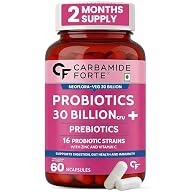 Carbamide Forte 30 Billion Probiotics with Prebiotics (L. Reuteri) — Probiotic Supplements