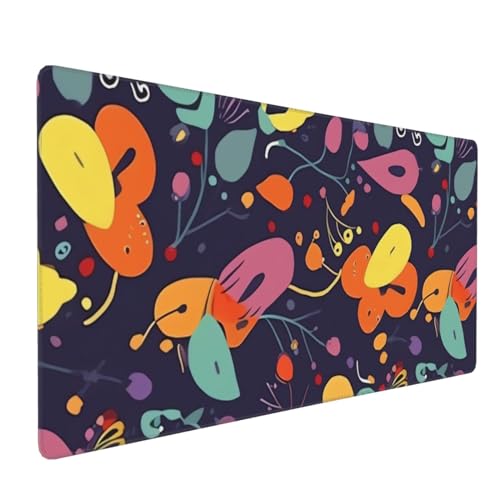 Tapis de souris de jeu de grande taille aux finitions premium cousues