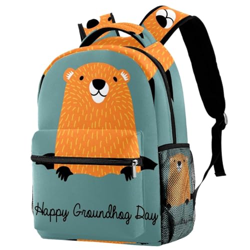 Sac à dos d'école marmotte pour ado et voyage décontracté