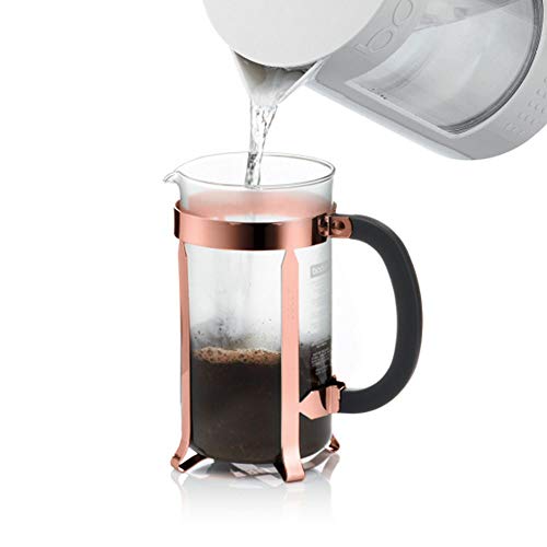 BODUM Chambord 8 Cup French Press Coffee Maker, Copper, 1.0 l, 34 oz