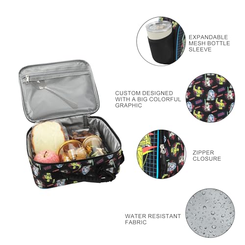 Image of Bioworld Star Wars Vintage-Inspired Characters Insulated Lunch Kit