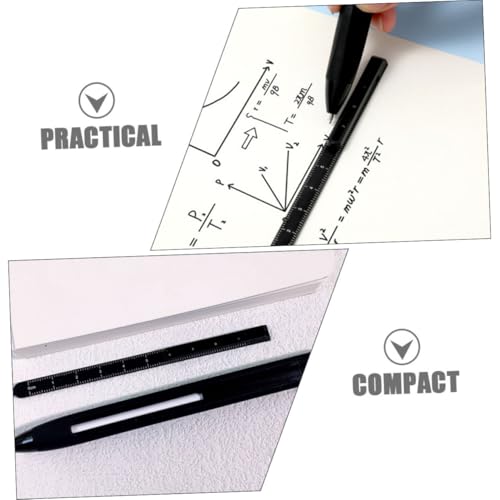 Bolígrafos de tinta gel WRITWAA 5 piezas, secado rápido miniatura 3