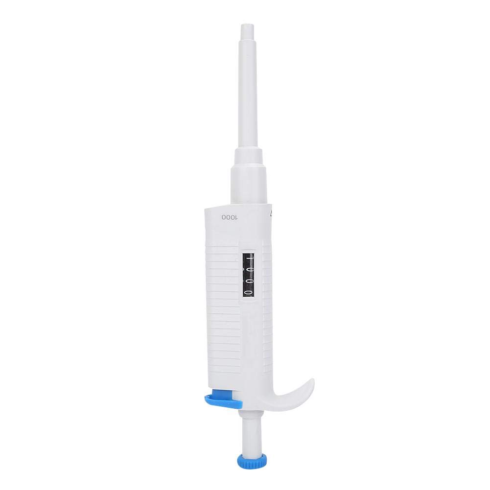 Pipeta manual automática de alta precisión de precisión Conjunto completo Pipeta ajustable Micropipeta de 100 a 1000 ul para muestreo y dispensación