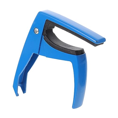 Toyvian Flexible Guitar Capo Ukulele Sandhi Clip Metal Guitar Tuner Clip for Present