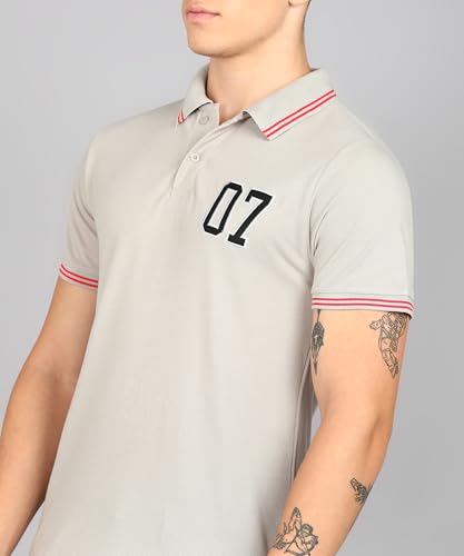Image of INKKR Men's Soild Half Sleeve Polo T-Shirt Combo