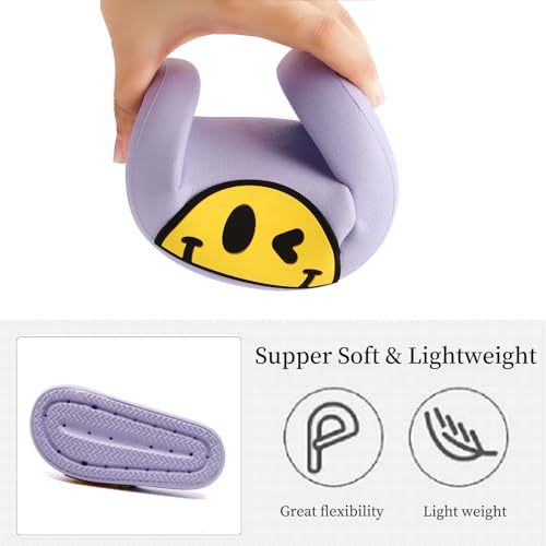 Guyarns Big Kids Cloud slides,Boys Girls Slides Non-slip Summer Beach Pool Shoes Toddler Cartoon Slides Sandals Indoor&Outdoor Garden Slippers Shower Shoes4