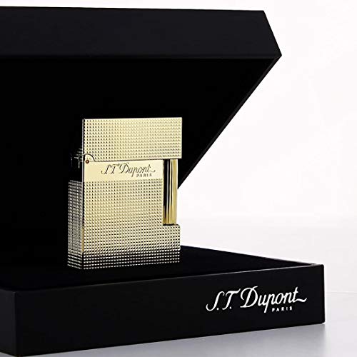 Encendedor S.T. Dupont Ligne 2 Small Microdiamante Amarillo Oro miniatura 4