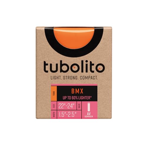 Tubolito BMX 24 chambre à air renforcée à valve Schrader 42mm haute performance