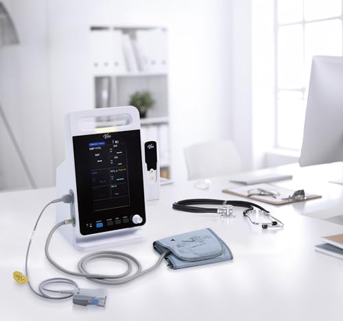 vivadiagnostic omni portable vital signs monitor monitor de signos vitales para humanos with thermometer