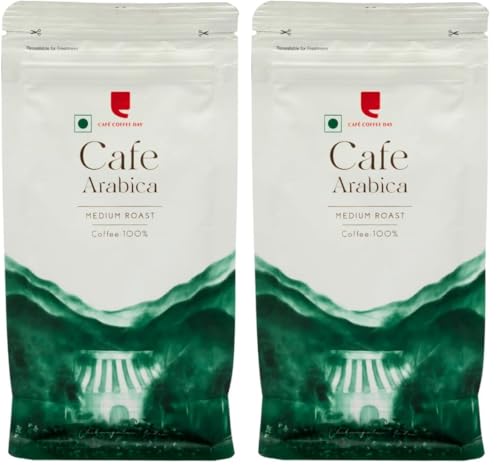 Image of Cafe Coffee Day | Filter | Ground | Best Coffee | Morning | Choco | Freshly grounded | Chickmangalur | (200gm, 100% Pure Arabica) (Pack of 2)