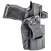 Concealment Express IWB KYDEX Holster: fits Ruger LCP II - Custom Fit - US Made - Inside Waistband - Adj. Cant/Retention (BLK, Right)