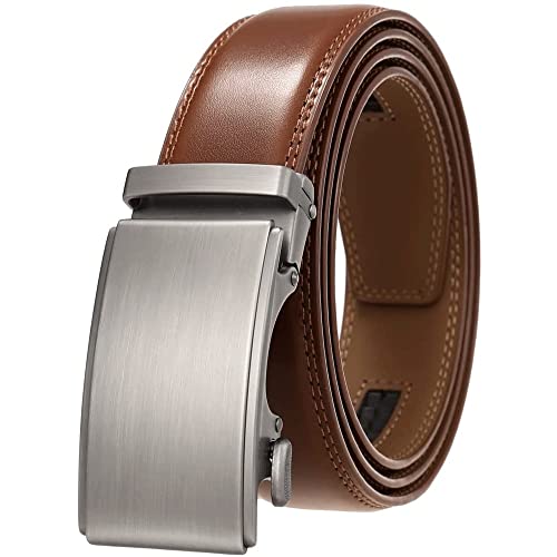 Mens Belt, Ratchet Belt Dress with 1 3/8