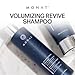 MONAT Volumizing Revive Shampoo Infused w/Rejuveniqe – Weightless Shampoo for Fine, Flat Hair – Amplifies Volume, Adds Softness, Shine – Cleanses and Protects with UV Defense – Net Wt 237ml (8 fl oz)