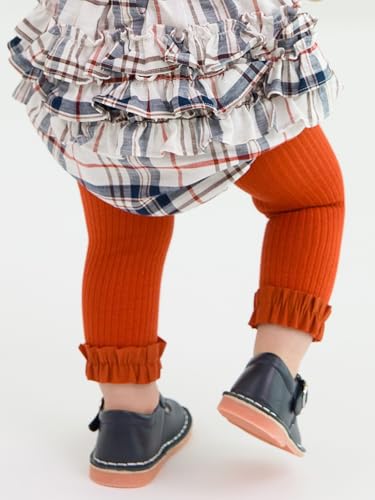 Image of RuffleButts Baby /Toddler Girls Footless Ruffled Tights