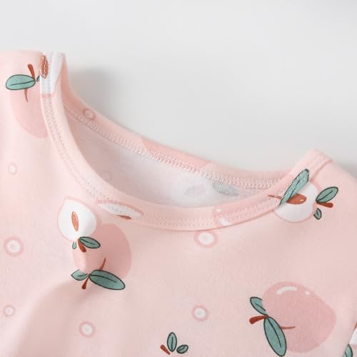 Image of Girl's Stripes Nightgowns Cotton Sleep Shirts Sleepwear Princess Nightdress
