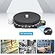 ARTCISE Kamera Panorama-Panning Base mit Stilplatte, Panoramakopf mit Wasserwaage für Stativ-Einbeinstativ DSLR-Kameras, maximale Tragkraft:15kg/33lbs