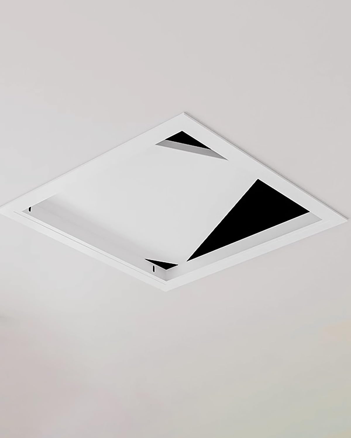 Aluminiowy panel sufitowy, uniwersalna osłona inspekcyjna do instalacji wodno-kanalizacyjnych Electl i luku dostępowego do kabli, do konserwacji łazienki i sufitu