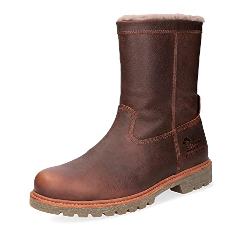 Panama Jack PT100344 Hombre Botas Estilo Motero, Marrón (Castaño C10), 43 EU