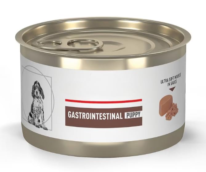 Gastrointestinal Puppy Ultra Soft Mousse in Sauce Wet Dog Food, 24/5.1 oz