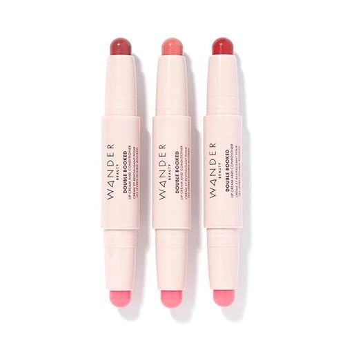 Wander Beauty Double Booked Lip Conditioner & Balm(Boss Babe/In the Clear (Nude Pink))
