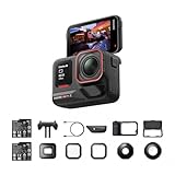 Insta360 Ace Pro 2 Pack Videomaker definitivo. Action cam 8K con Leica, Kit impugnatura Xplorer Pro, lenti cinematografica e primi piani, lente ultragrandangolo, filtro Black Mist, filtro stellare