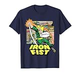 Marvel Comics Retro Classic Iron Fist Comic Book Punch Up T-Shirt