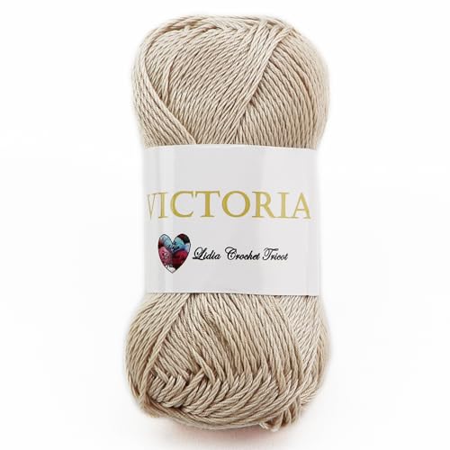 Victoria: hilo de lana viscosa, hilo de tejer, hilo de ganchillo (50 gr/ovillo; 6 colores) (empresa española/envío desde España) (02)