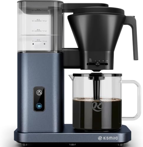 Image of Kismile SCA-Certified 8-Cup Drip Coffee Maker with Pour-Over Control