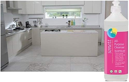 Sonett organic All Purpose Cleaner 16.9 Fl oz/ 500ml -Strong grease and dirt-dissolving properties. Orange and lemongrass oils ensure that cleaner is very skin-friendly with a soothing scent - Image 3