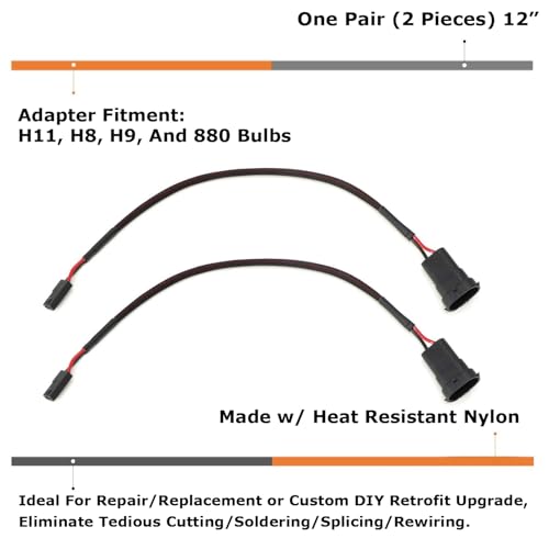 Adaptador Solenoide Bi-Xenon H11 H8 H9 880 iJDMTOY para Mini Xenon miniatura 2