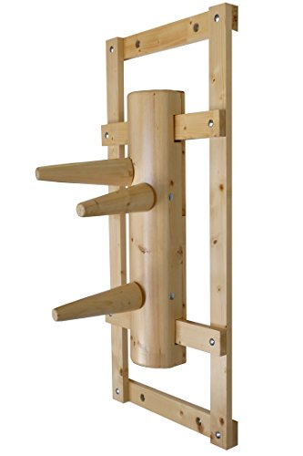 Wing Chun Wooden Dummy with bow natural color