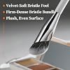 Brocha correctora Albeaut, brocha angular para ojos, pequeña brocha de precisión para base y rostro (brocha correctora 193), 1 pieza 5