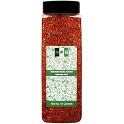 NPG Authentic Sichuan Chili Flakes 1LB 16 Ounces, Medium Hot, Szechuan Crushed Red Pepper Flakes Powder Bulk, Spice Seasoning for Making Kimchi, Chili Oil, Stir-fry, Pizza, Salads, BBQ, and Tacos