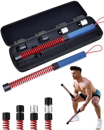 Upgraded Ropeless Battle Ropes for Home Gym, 1.7-2.8 lb Weighted Cords