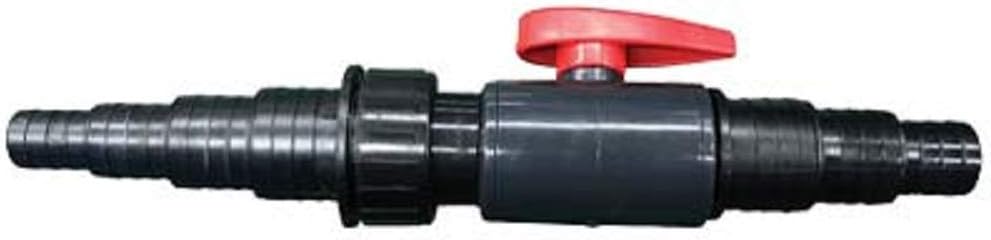 PondXpert Inline Pond Hose Connector with Flow Regulator Valve, Universal Flow Regulator Control Valve, Joins Water Garden Koi Fish Pond Tubing Hose, Sized 20/25/32/38mm