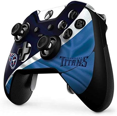 Skinit Decal Gaming Skin Compatible with Xbox One Elite Controller - Officially Licensed NFL Tennessee Titans Design