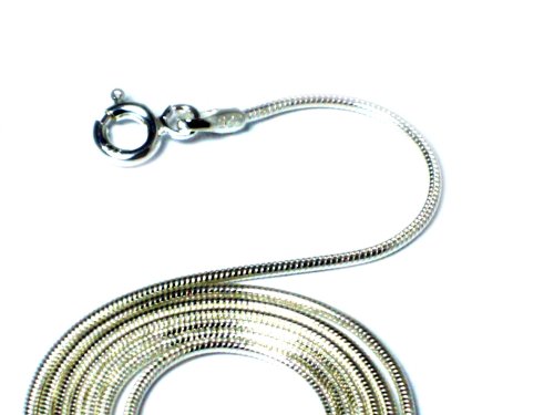 Collier argent Sterling 925 pour sublimer vos tenues de bureau et soirées chics 51cm
