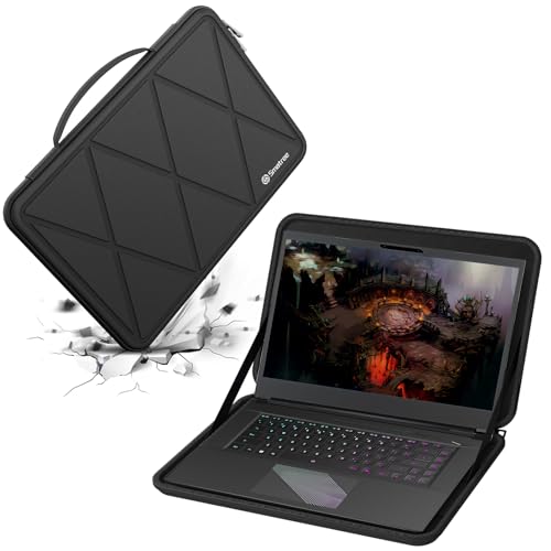 Image of Smatree M122 Hard Protective 17 inch Laptop Case for HP /ASUS /MSI /GIGABYTE | Compatible for HP OMEN 17t, ASUS ROG Zephyrus S17 2021, for MSI Venture A17 /17, GIGABYTE A7 /G7 /AORUS 17H BXF (X8325)