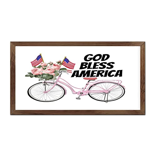 Plaque murale motivante en bois vintage 30.5x55.9cm de bureau