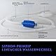 Kixiyou Aquarium Reinigungsset mit Mulmsauger Aquarium und Zubehör - Aquariumbürste & Futterfixierring