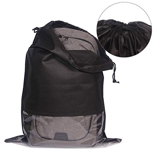 10 Pack Jumbo Non-Woven Fabric Dustproof Drawstring Dust Covers Large Cloth Storage Pouch String Bag For Handbags Purses Shoes Boots #TOP2