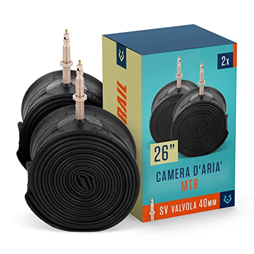 PRODUTTORI DI PNEUMATICI COMPATIBILI - Inoltre, la camera d'aria è caratterizzata da un'elevata compatibilità del produttore ed è compatibile con i seguenti marchi, tra gli altri: Schwalbe, Continental, Michelin, Maxxis e Kenda. È indicata per Mountainbikes, Enduros, Trial Bikes, Downhill Bikes ed Freerider.