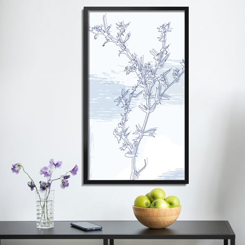 LaVie Home 14x24 Picture Frame for Wall Display, 14x24 Black Picture Frame with HD Plexiglas, 14 x 24 Photo Frame 1 Pack, Display Frame for Vertical or Horizontal, Classic Collection