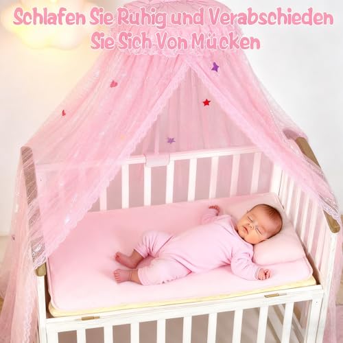 Lit d'appoint pour bébé protégé par un ciel de lit doux