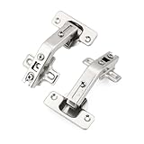 1 Pair 135 Degree Corner Kitchen Cabinet/Cupboard Folded/Folden Door Hinges for Combination with Screws