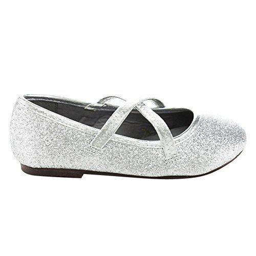 Jelly Beans Ballet Toddler's Little Girl Glitter Comfort Ballet Flat2